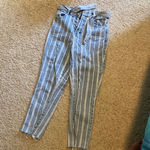 PACSUN HIGH WAISTED STRIPED LEGGINGS